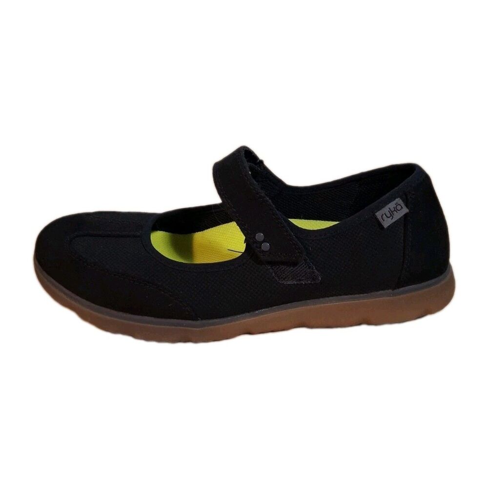 Comfort Walking Mary Jane Flats Black Ryka Effortless Women’s Size 8.5 - Picture 6 of 12